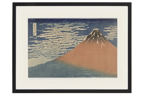 Helder weer en een zuidelijke wind - Katsushika Hokusai