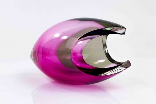Kristallen Object Purple