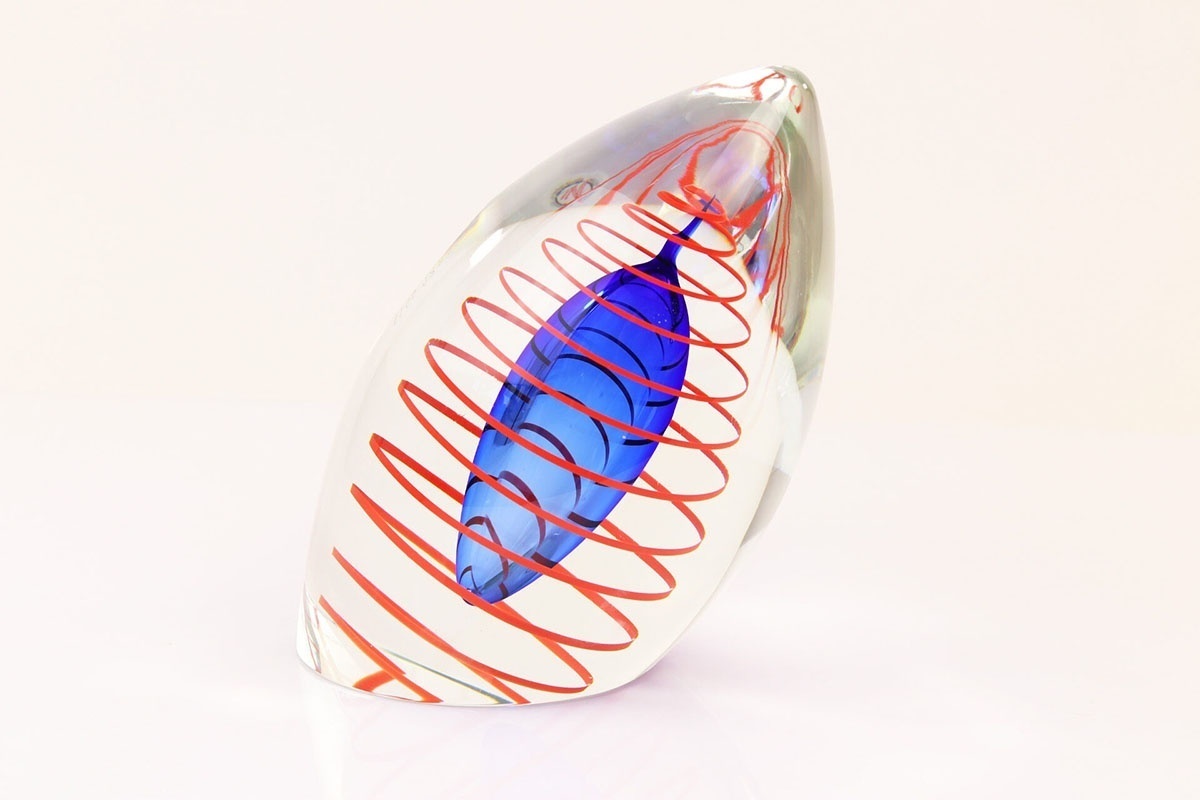 Hoofdafbeelding Glasobject Spiral