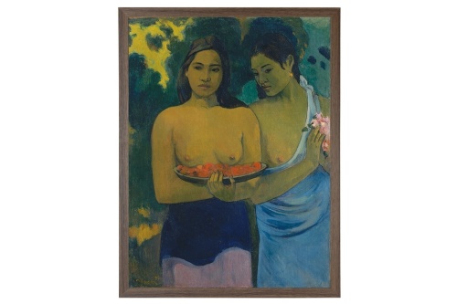 Two Tahitian Woman - Paul Gauguin