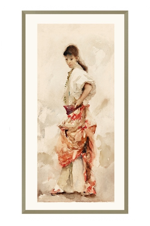 Meisje in Spaans kostuum | John Singer Sargent