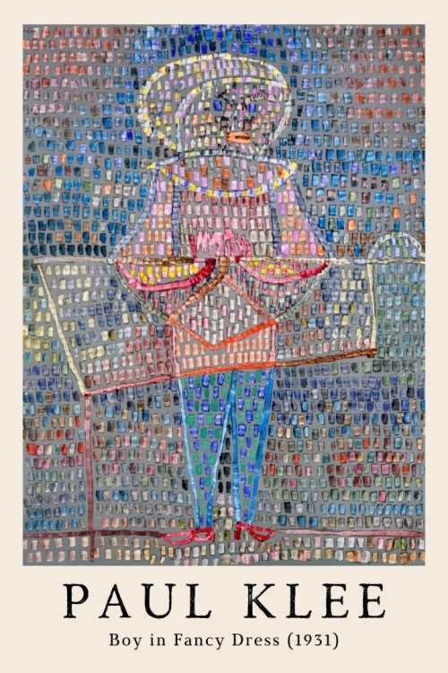 Boy in Fancy Dress - Paul Klee