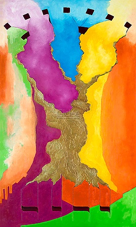 Hoofdafbeelding Nieuwe Hemel - Nieuwe Aarde II (drieluik)