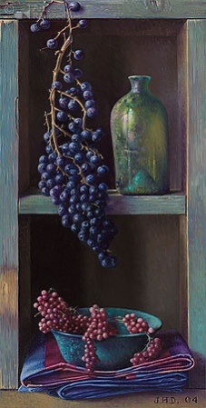 Hoofdafbeelding Kastje met druiven II