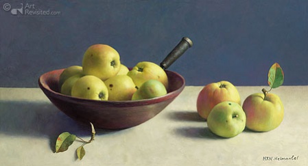 Hoofdafbeelding Stilleven met appels